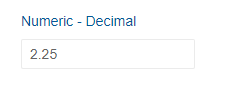 Numeric Decimal user control (permits decimal places)