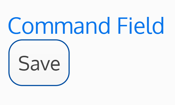 Screenshot of the command field