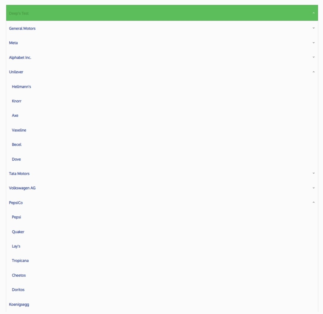 PanelBar Advanced - Content as Header